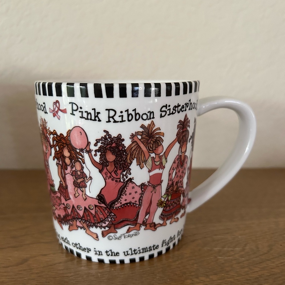Suzy Toronto Pink Ribbon Sisterhood Mug